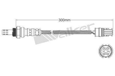 Lambdasond, Höger Walker products 250-241086 WALKER PRODUCTS