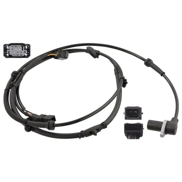 ABS-givare, Sensor, hjulvarvtal, Bakaxel vänster Febi bilstein 10 FEBI BILSTEIN