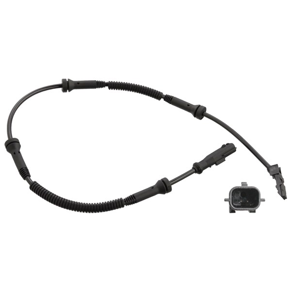 ABS-givare, Sensor, hjulvarvtal, Fram, höger eller vänster Febi b FEBI BILSTEIN
