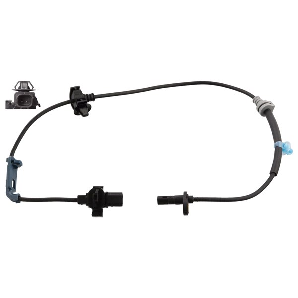 ABS-givare, Sensor, hjulvarvtal, framaxel höger Febi bilstein 106 FEBI BILSTEIN