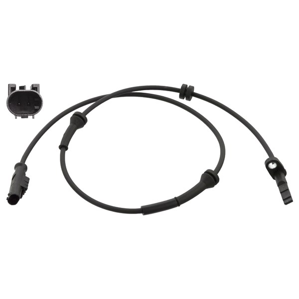 ABS-givare, Sensor, hjulvarvtal, Fram, höger eller vänster Febi b FEBI BILSTEIN