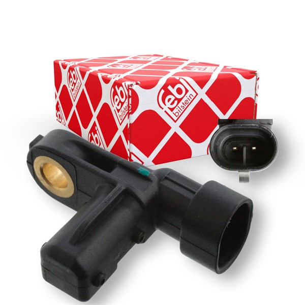 ABS-givare, Sensor, hjulvarvtal, Fram, höger eller vänster, Bakax FEBI BILSTEIN