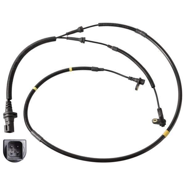 ABS-givare, Sensor, hjulvarvtal, Bakaxel, båda sidor Febi bilstei FEBI BILSTEIN