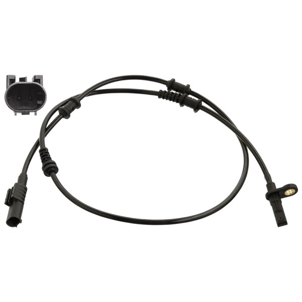 ABS-givare, Sensor, hjulvarvtal, Fram, höger eller vänster Febi b FEBI BILSTEIN