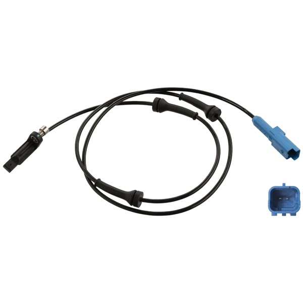ABS-givare, Sensor, hjulvarvtal, Fram, höger eller vänster Febi b FEBI BILSTEIN