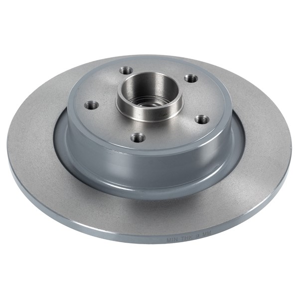 Bromsskiva Solid, Bakaxel Febi bilstein 108208 FEBI BILSTEIN