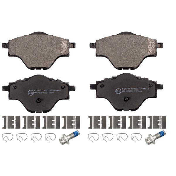 Bromsbeläggsats, Bakaxel Febi bilstein 116242 FEBI BILSTEIN