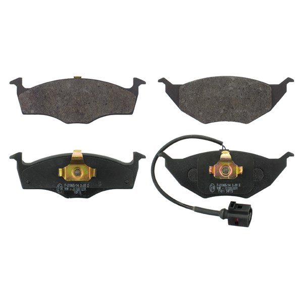 Bromsbeläggsats, Framaxel Febi bilstein 16620 FEBI BILSTEIN