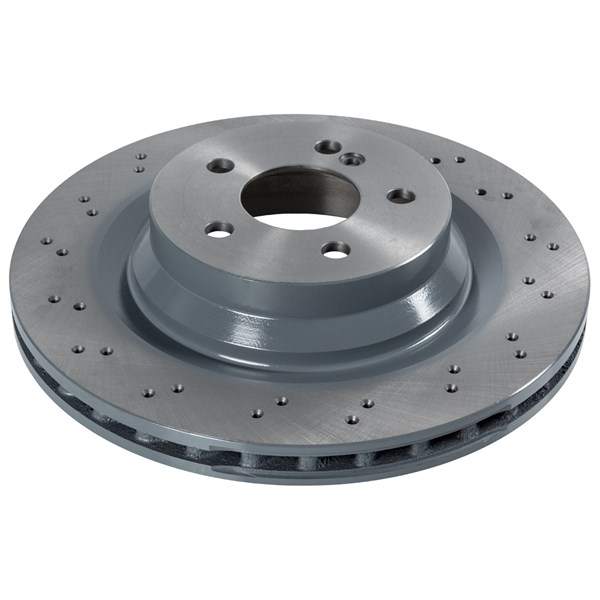 Bromsskiva Hålad/ventilerad, Bakaxel Febi bilstein 43897 FEBI BILSTEIN