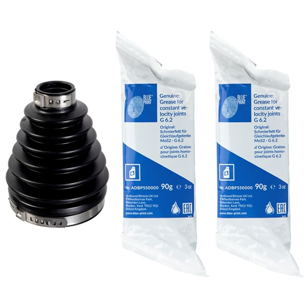Dammskydd, drivaxel, Framaxel, På hjulsidan Blue print ADM58170 BLUE PRINT
