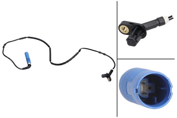 ABS-givare, Sensor, hjulvarvtal, Bakaxel
