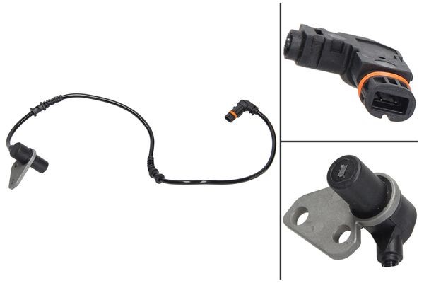 ABS-givare, Sensor, hjulvarvtal, framaxel höger