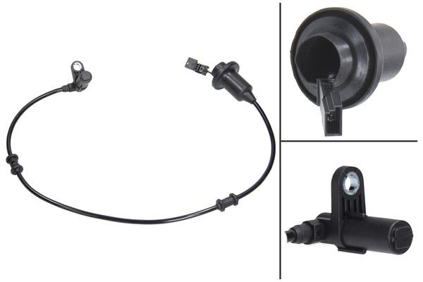 ABS-givare, Sensor, hjulvarvtal, Bakaxel höger