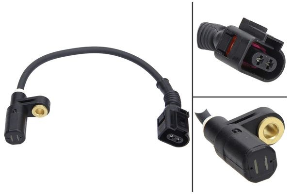 ABS-givare, Sensor, hjulvarvtal, Bakaxel, båda sidor