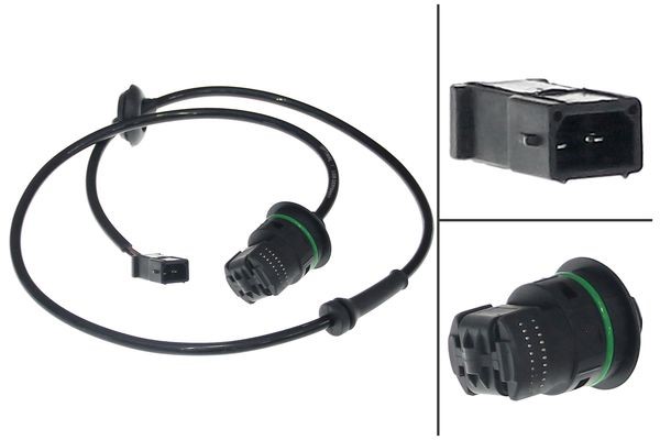 ABS-givare, Sensor, hjulvarvtal, Bakaxel, Bakaxel höger, Bakaxel ABS-givare, Sensor, hjulvarvtal, Bakaxel, Bakaxel höger, Bakaxel