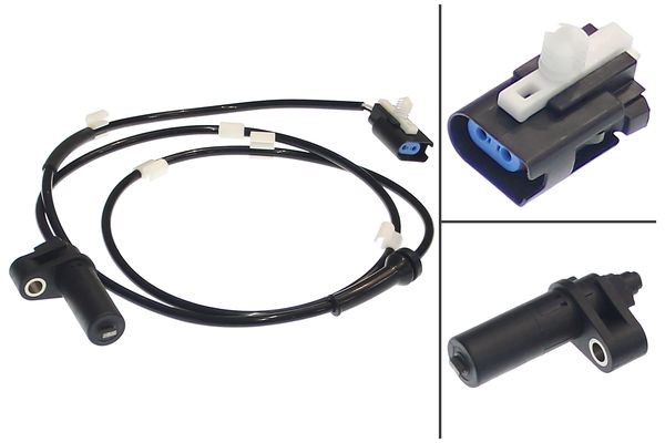 ABS-givare, Sensor, hjulvarvtal, Bakaxel vänster
