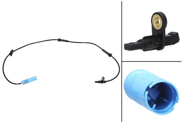 ABS-givare, Sensor, hjulvarvtal, Framaxel