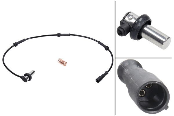 ABS-givare, Sensor, hjulvarvtal, Bakaxel, båda sidor