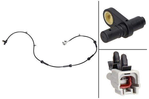 ABS-givare, Sensor, hjulvarvtal, Bakaxel, Bakaxel höger, Bakaxel 