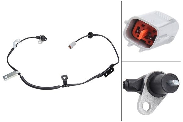 ABS-givare, Sensor, hjulvarvtal, framaxel vänster ABS-givare, Sensor, hjulvarvtal, framaxel vänster