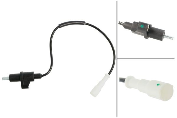 ABS-givare, Sensor, hjulvarvtal, Bakaxel vänster