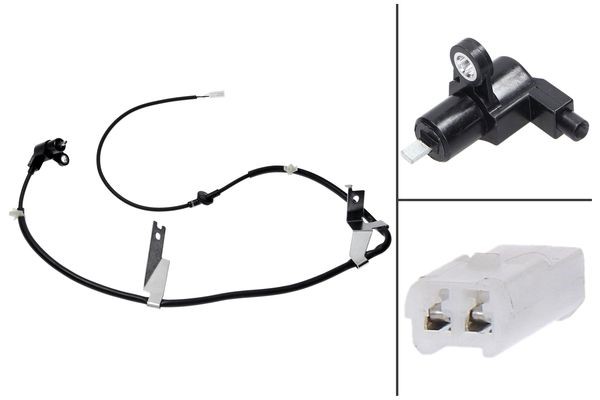 ABS-givare, Sensor, hjulvarvtal, Bakaxel höger
