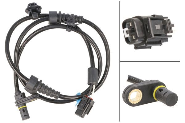 ABS-givare, Sensor, hjulvarvtal, Bakaxel vänster