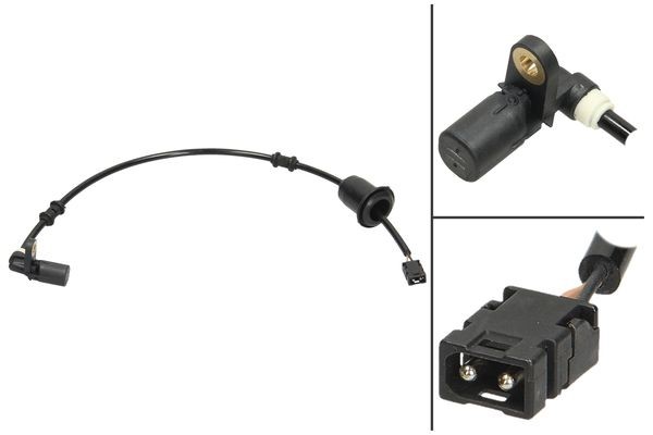ABS-givare, Sensor, hjulvarvtal, Bakaxel vänster