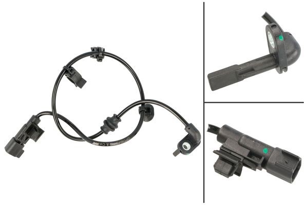 ABS-givare, Sensor, hjulvarvtal, Bakaxel, båda sidor