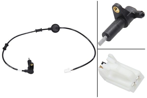 ABS-givare, Sensor, hjulvarvtal, Bakaxel vänster