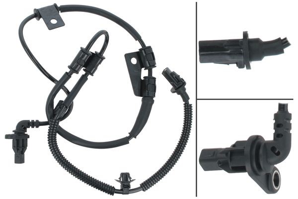 ABS-givare, Sensor, hjulvarvtal, framaxel vänster