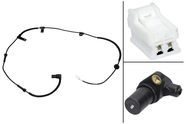 ABS-givare, Sensor, hjulvarvtal, Bakaxel vänster ABS-givare, Sensor, hjulvarvtal, Bakaxel vänster