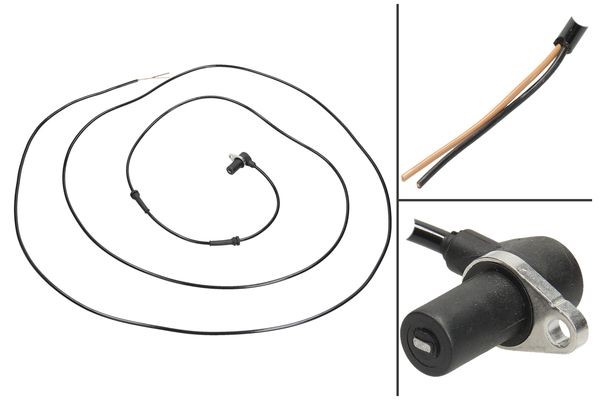 ABS-givare, Sensor, hjulvarvtal, Framaxel