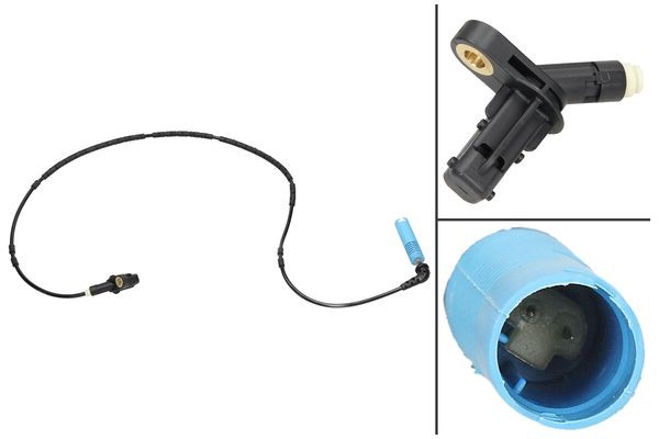 ABS-givare, Sensor, hjulvarvtal, Bakaxel, båda sidor