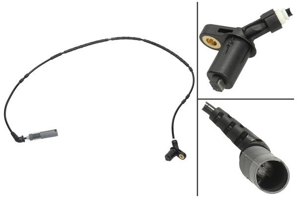 ABS-givare, Sensor, hjulvarvtal, Bakaxel, båda sidor