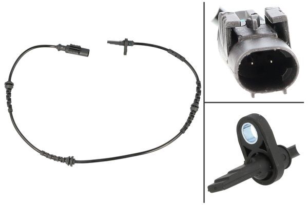 ABS-givare, Sensor, hjulvarvtal, Bakaxel, båda sidor ABS-givare, Sensor, hjulvarvtal, Bakaxel, båda sidor