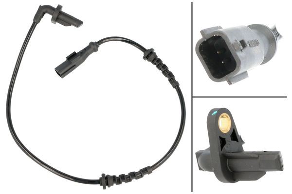 ABS-givare, Sensor, hjulvarvtal, Bakaxel vänster