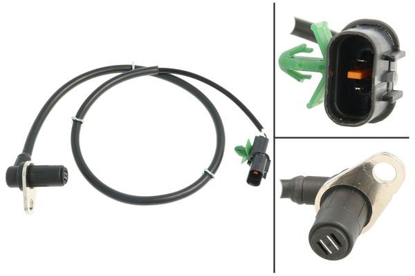 ABS-givare, Sensor, hjulvarvtal, Bakaxel höger