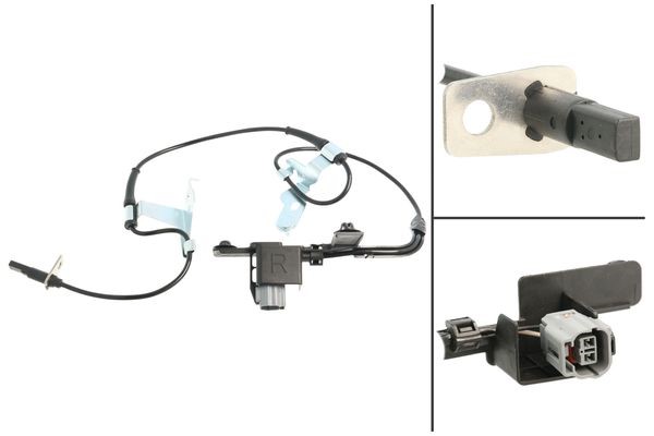 ABS-givare, Sensor, hjulvarvtal, Framaxel, Höger