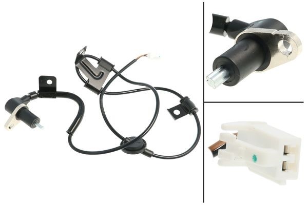 ABS-givare, Sensor, hjulvarvtal, Bakaxel, Vänster