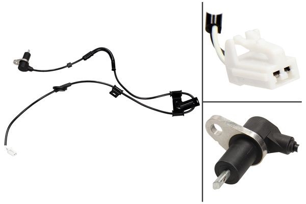 ABS-givare, Sensor, hjulvarvtal, Bakaxel, Höger