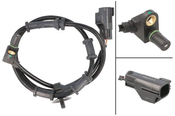 ABS-givare, Sensor, hjulvarvtal, Fram, höger eller vänster