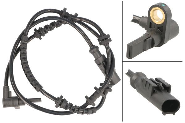 ABS-givare, Sensor, hjulvarvtal, Framaxel
