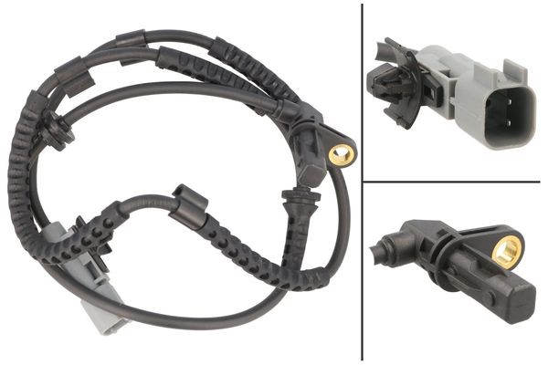 ABS-givare, Sensor, hjulvarvtal, framaxel vänster