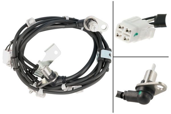 ABS-givare, Sensor, hjulvarvtal, Fram, höger eller vänster