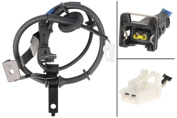 ABS-givare, Sensor, hjulvarvtal, Bakaxel vänster