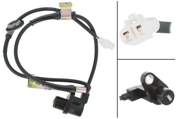 ABS-givare, Sensor, hjulvarvtal, framaxel vänster