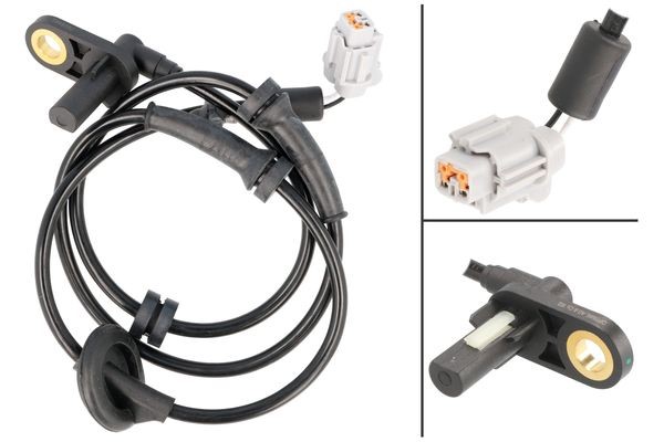ABS-givare, Sensor, hjulvarvtal, framaxel höger