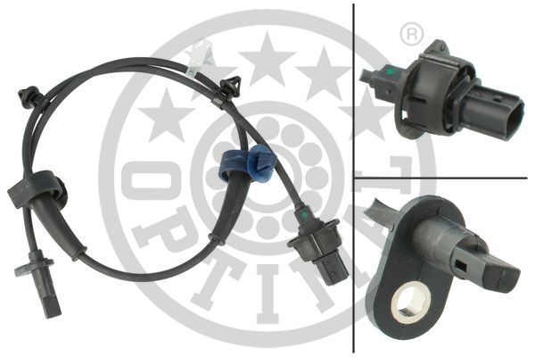 ABS-givare, Sensor, hjulvarvtal, framaxel vänster