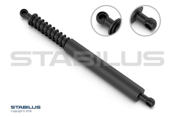 Gasfjäder, bagageutrymme, Vänster Stabilus 008050 STABILUS